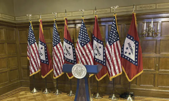 Arkansas Governor’s Office Questioned Over $19K Lectern Purchase