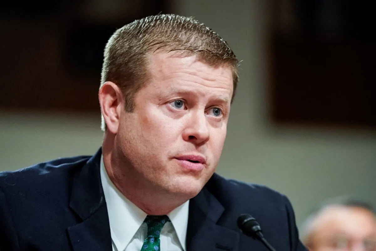 Secretary of the Army Ryan McCarthy testifies to the Senate Armed Services Committee on Capitol Hill on Dec. 3, 2019. (Joshua Roberts/Reuters)