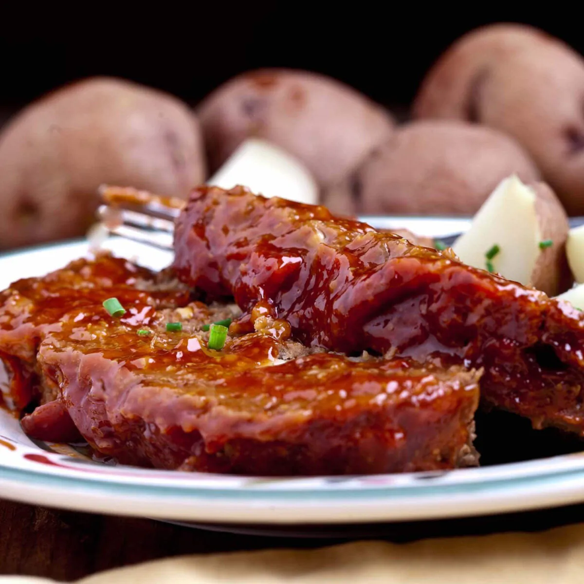 Juicy, tender, and moist meatloaf—the perfect weeknight dinner. (Courtesy of Amy Dong)