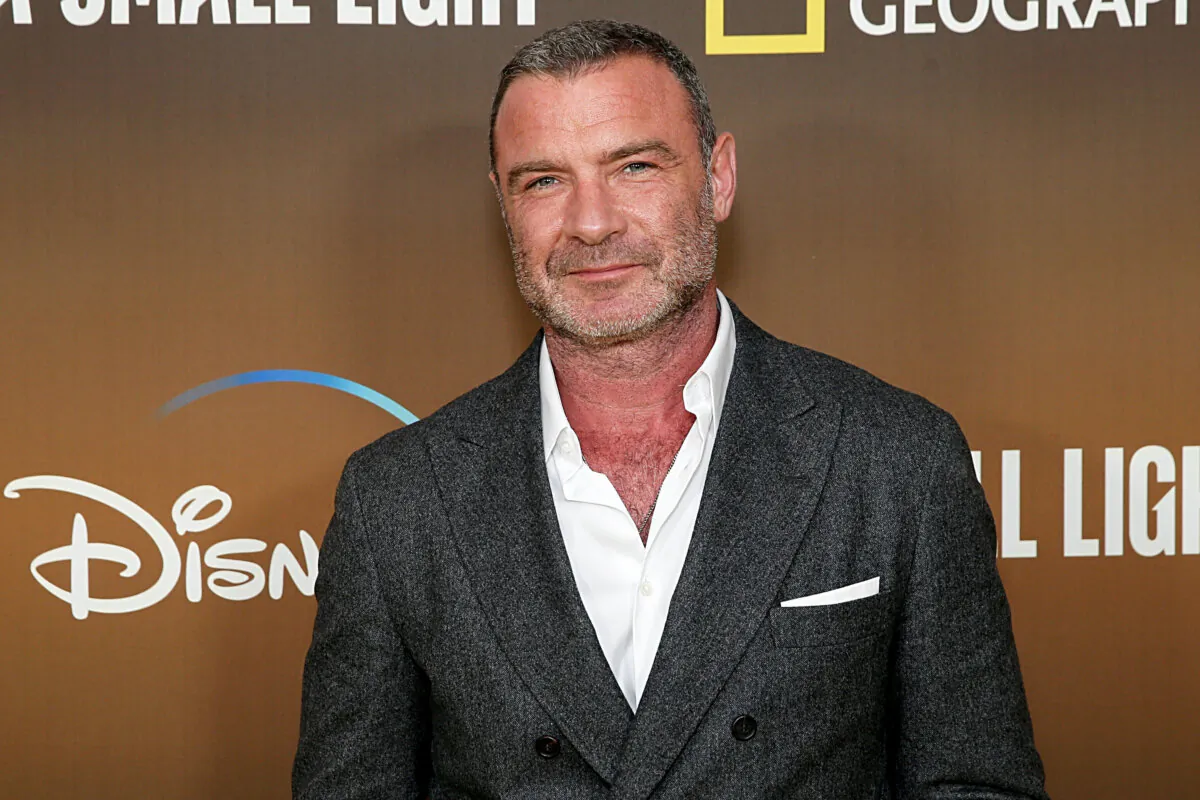 Liev Schreiber attends the premiere of National Geographic's “A Small Light” at Alice Tully Hall, Lincoln Center, in New York City on April 25, 2023. (Dominik Bindl/Getty Images)