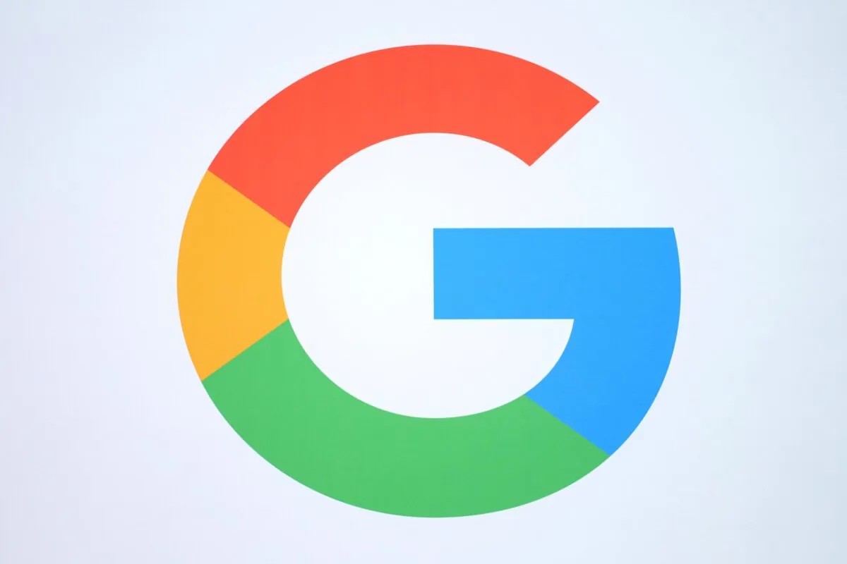 Google's logo pictured at the Mobile World Congress in Barcelona, Spain, on Feb. 27, 2024. (Pau Barrena/AFP via Getty Images)