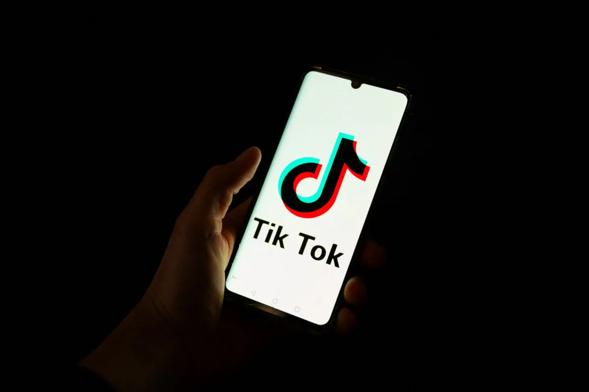 Chinese social media platform TikTok. (Antonin UTZ / AFP)