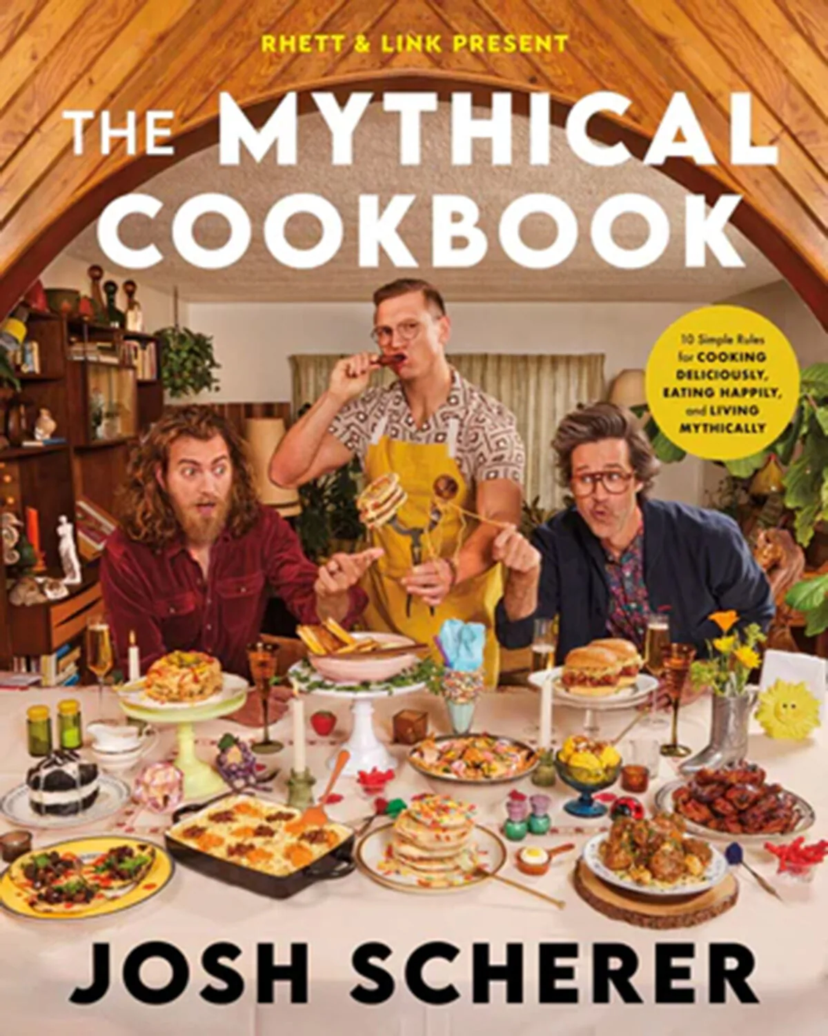 For his next trick, the face of web cooking show "Mythical Kitchen" is coming to your home with a new cookbook, and he's bringing some of his most unhinged recipes. (Harvest/TNS)