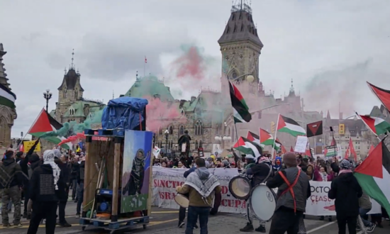 Trudeau Condemns 'Hateful Intimidation' After Ottawa Protest Celebrates Hamas Attack