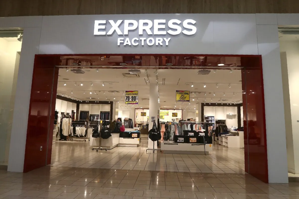 A storefront of Express, Inc. a fashion apparel retailer, shown in Paradise Valley, Ariz., on Jan. 22, 2020. (Ross D. Franklin/AP Photo)