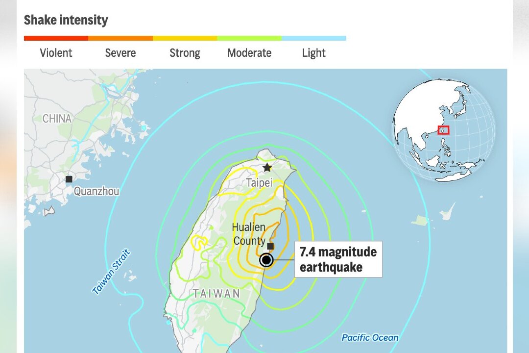Cluster of Earthquakes Shakes Taiwan After Strong One Killed 13 Earlier This Month