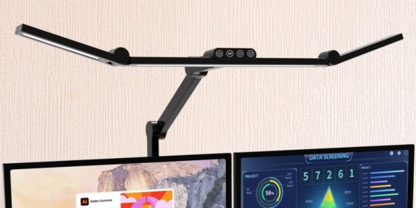 Micomlan LED Desk Lamp with Clamp