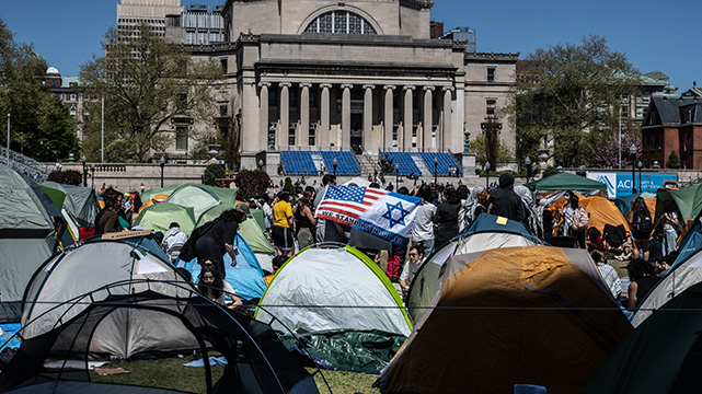 Columbia University Staff Give Update on Campus Situation