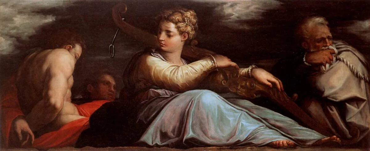 "Patience," 1542, by Giorgio Vasari. (Public domain)