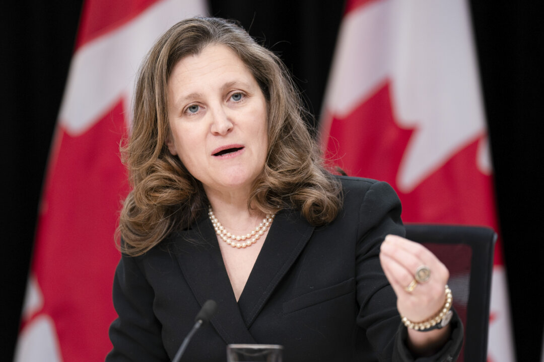 Freeland Criticizes China’s ‘Leninist Precept’ in Electric Vehicle ...