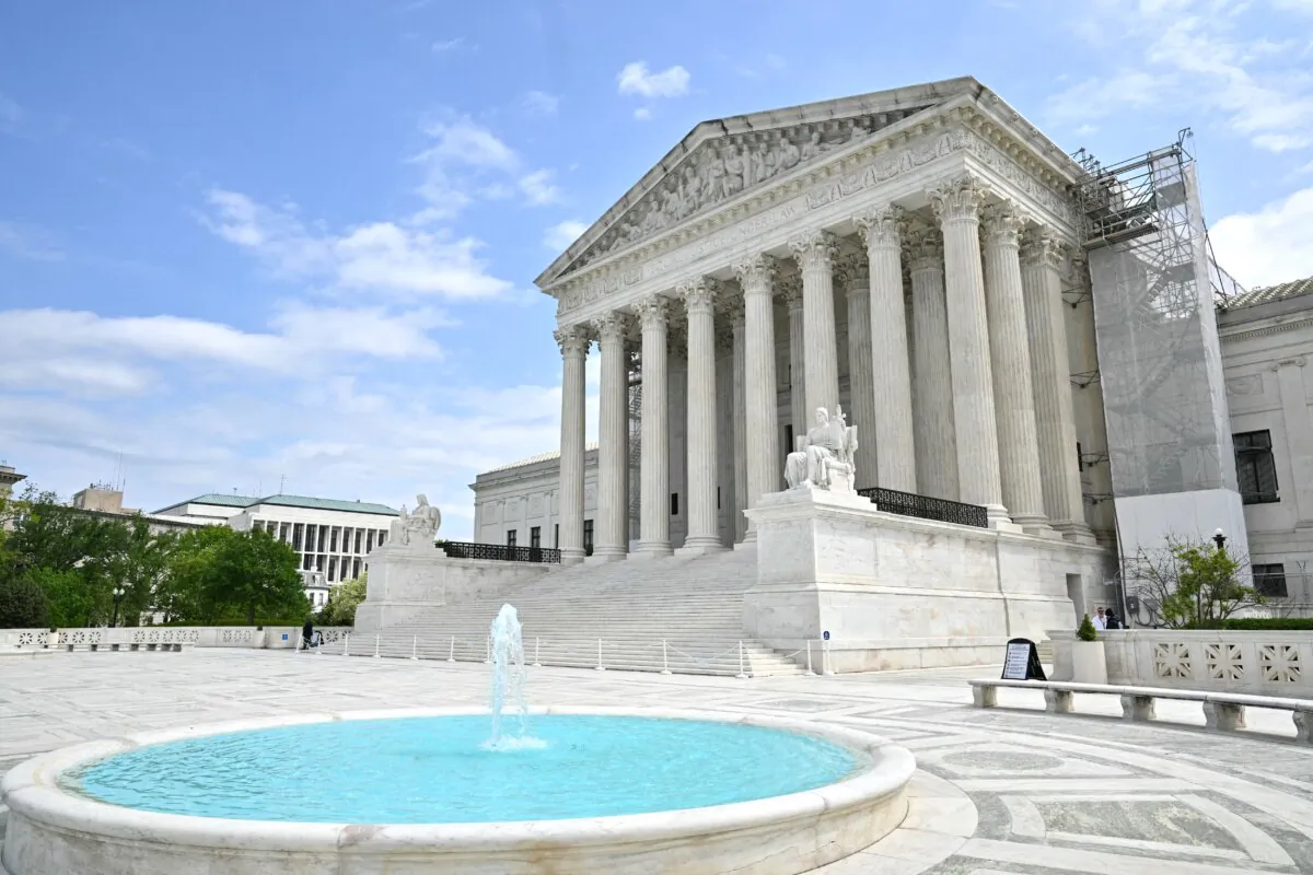 The Supreme Court building in Washington on April 25, 2024. (Mandel Ngan/AFP via Getty Images)