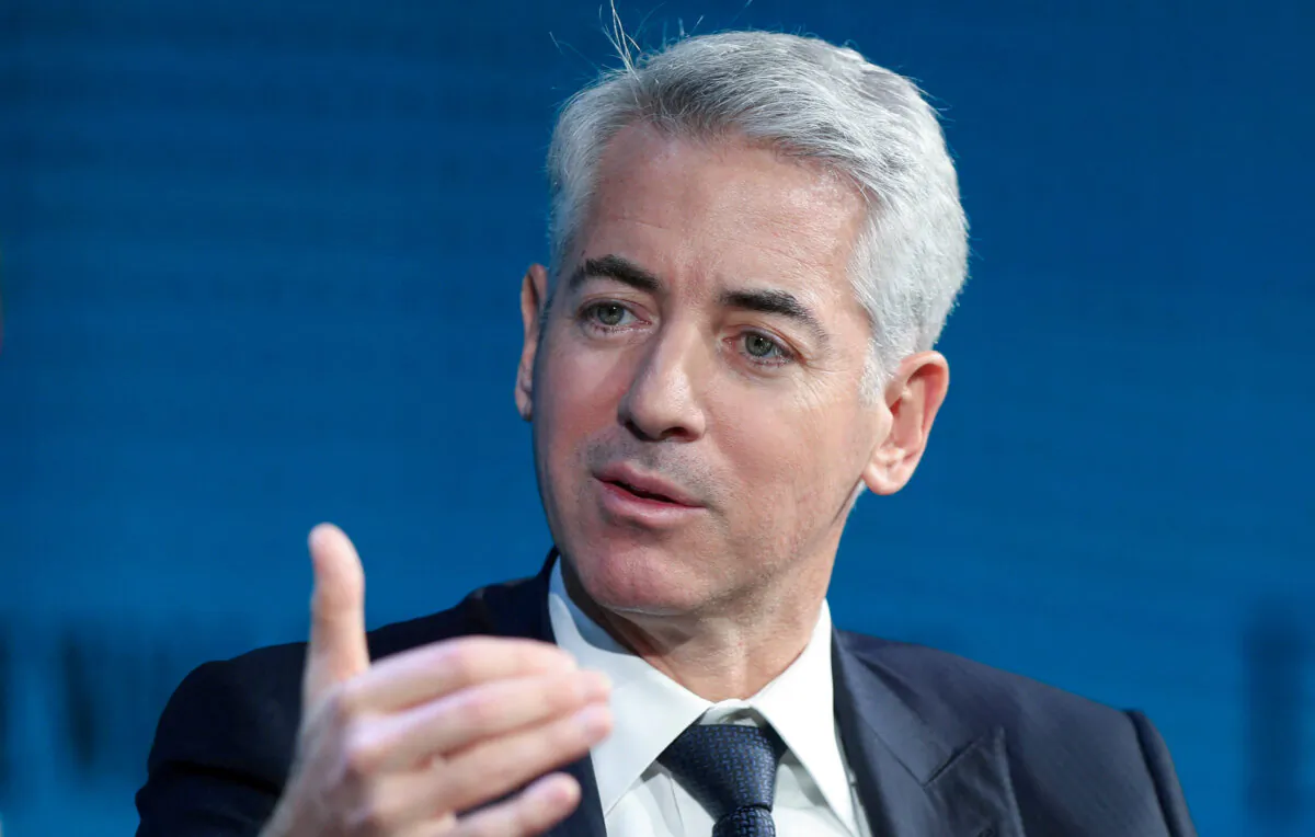 Bill Ackman, CEO of Pershing Square Capital, speaks at the Wall Street Journal Digital Conference in Laguna Beach, Calif., on Oct. 17, 2017. (Mike Blake/Reuters)