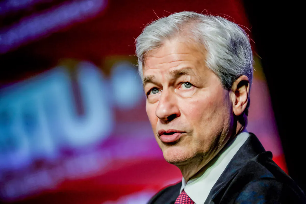 JPMorgan Chase CEO Jamie Dimon in Washington, on April 9, 2019. (Jeenah Moon/Reuters)