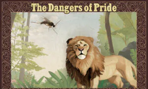 Spiteful Gnat Teaches Angry Lion a Good Lesson—See What Happens When It Flies Away in Pride