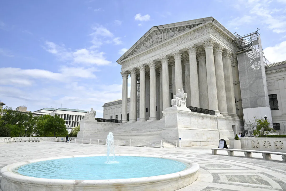 The Supreme Court building in Washington on April 25, 2024. (Mandel Ngan/AFP via Getty Images)