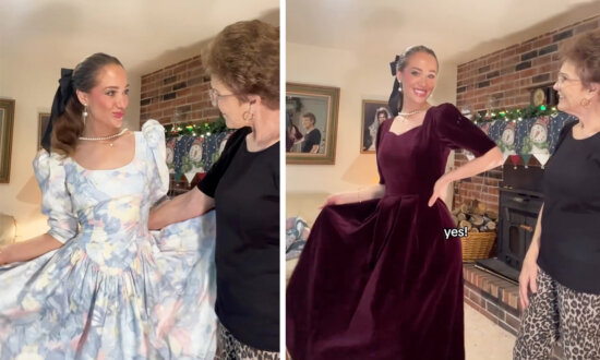 Young Woman Tries On Her 84-Year-Old Grandma's Classy and Timeless Outfits: 'I Was Born in the Wrong Era'