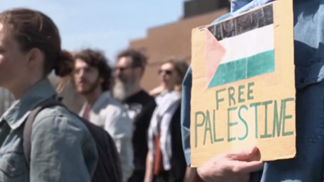 University of Minnesota Students March in Anti-Israel Protest