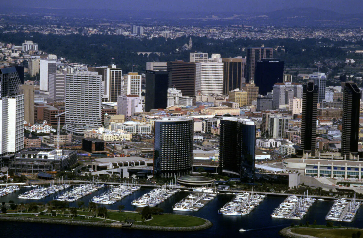 Downtown San Diego, in this file photo. (Ken Levine /Getty Images)