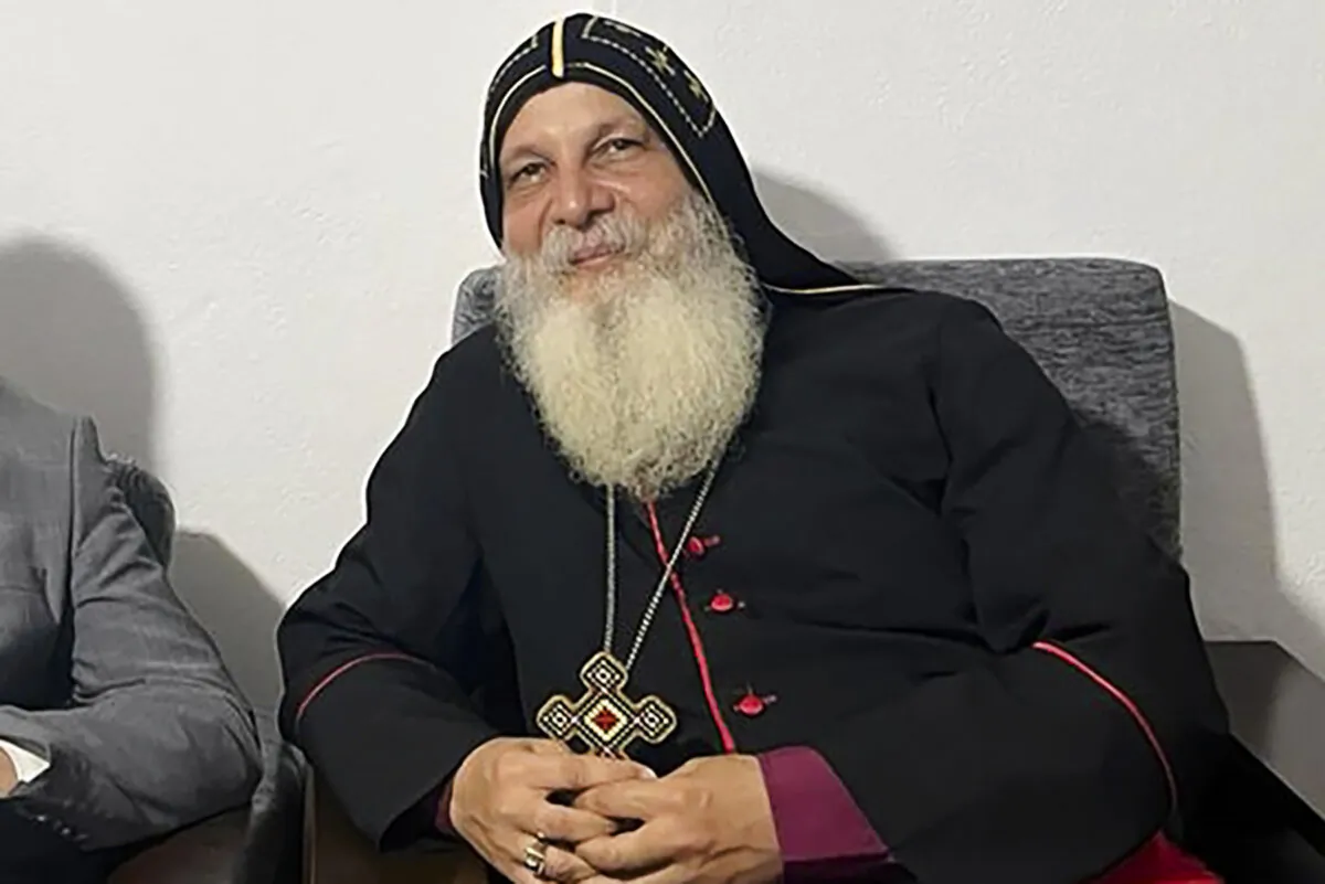 An undated supplied image obtained on April 16, 2024 of Bishop Mar Mari Emmanuel. Police were called to the Christ the Good Shepherd Church at Wakeley, in Sydney's west, about 7pm on Monday after Bishop Mar Mari Emmanuel was stabbed during a live-streamed sermon. (AAP Image/Supplied by Christ of Good Shepherd Church)