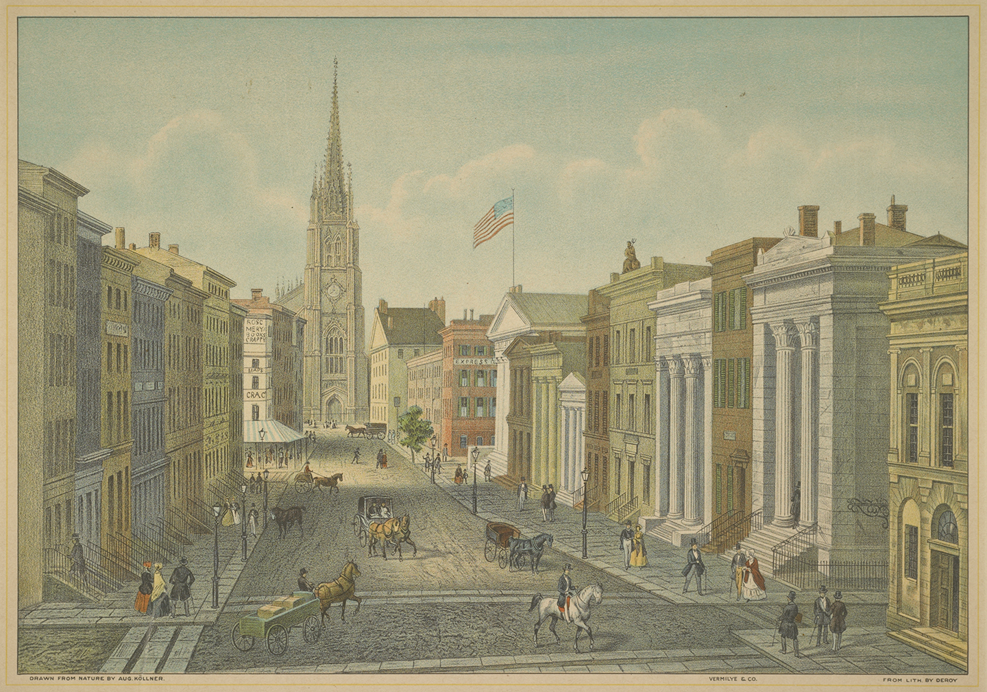Wall Street, N.Y. 1847