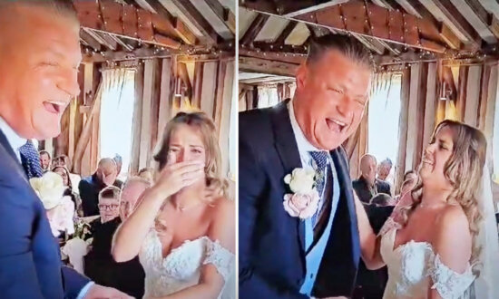 'I Will Laugh At You When You're Sad': Jittery Groom Mixes Up Vows in Wedding, Brings Down House