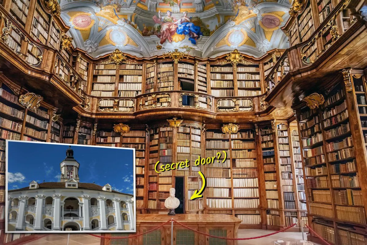 St. Florian Library in Northern Austria. (Illustration by The Epoch Times, Shutterstock)