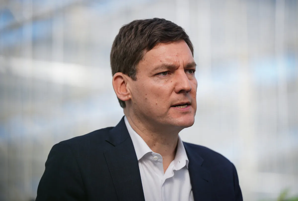B.C. Premier David Eby makes an announcement in Delta, B.C., on March 18, 2024. (The Canadian Press/Darryl Dyck) 