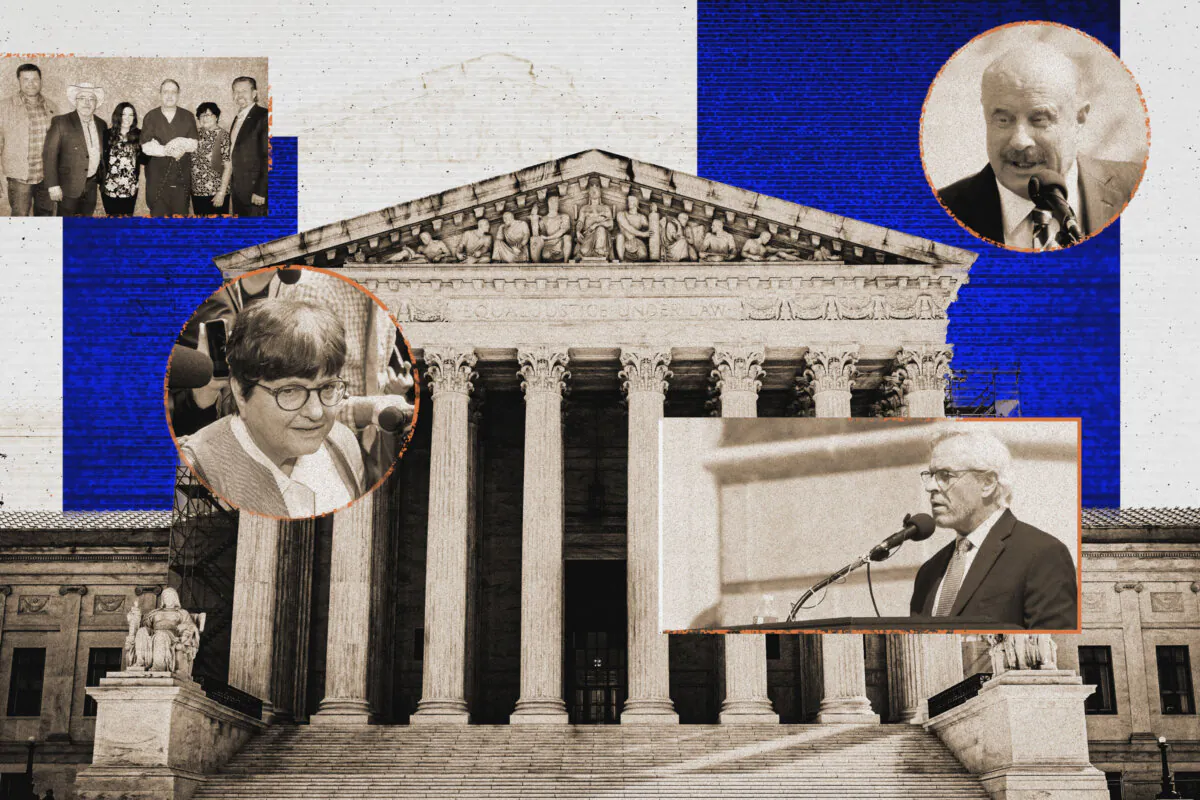 (Illustration by The Epoch Times, Shutterstock, Getty Images, Courtesy Lea Glossip, Michael Clements/The Epoch Times)