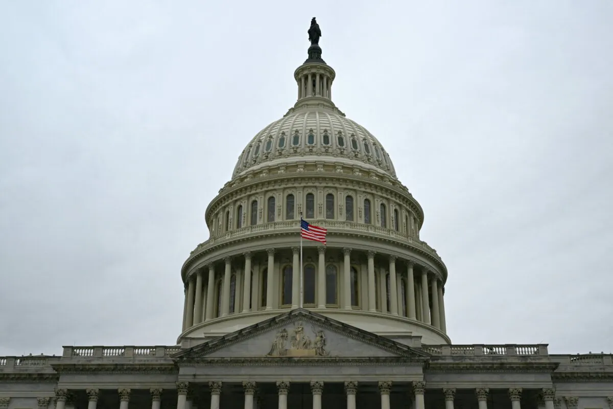 The U.S. Capitol in Washington, D.C., on March 22, 2024. (Pedro Ugarte/AFP via Getty Images)