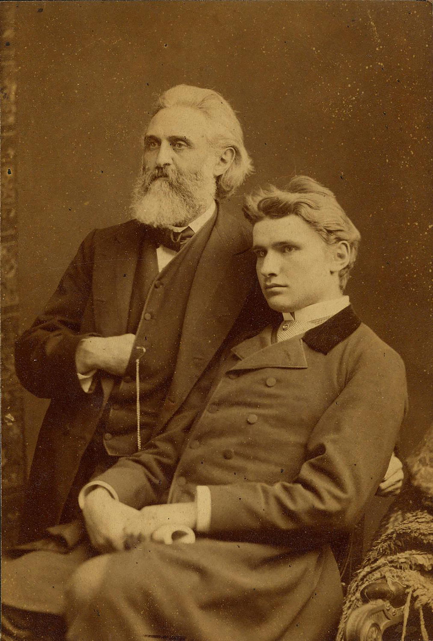 Leopold Damrosch and his son Walter