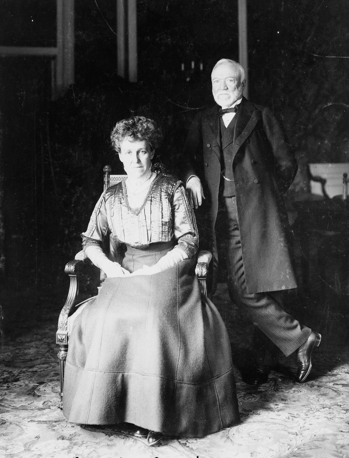 Mr. and Mrs. Andrew Carnegie