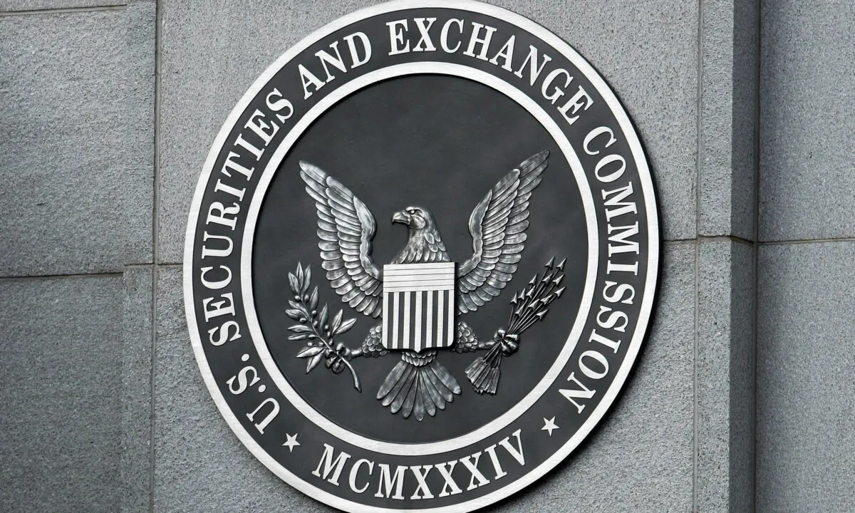 The U.S. Securities and Exchange Commission in Washington on Sept. 18, 2008. (Chip Somodevilla/Getty Images)