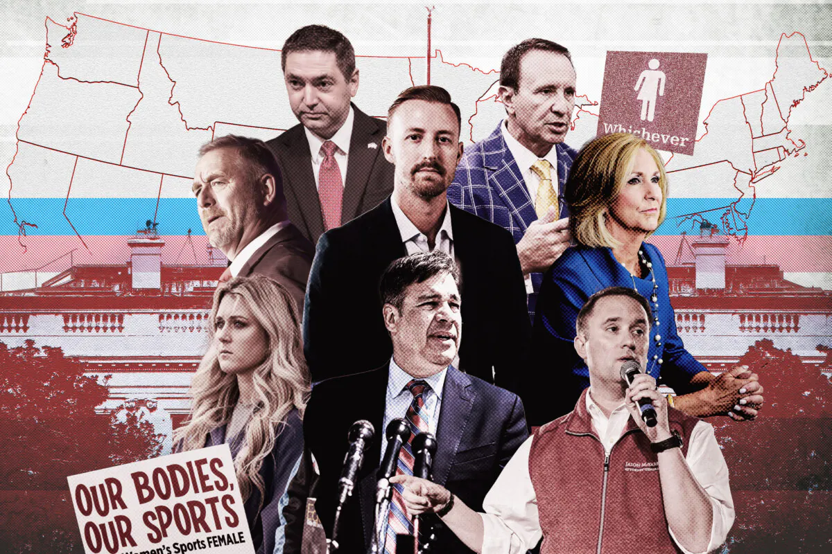 (Illustration by The Epoch Times, Getty Images, Shutterstock, Alejandro Heredia/The Epoch Times, Courtesy of Lynn Fitch, Terri Wu/The Epoch Times, Darren Abate/AP Photo, Matthew Pearson/Cpi Studios For The Epoch Times)