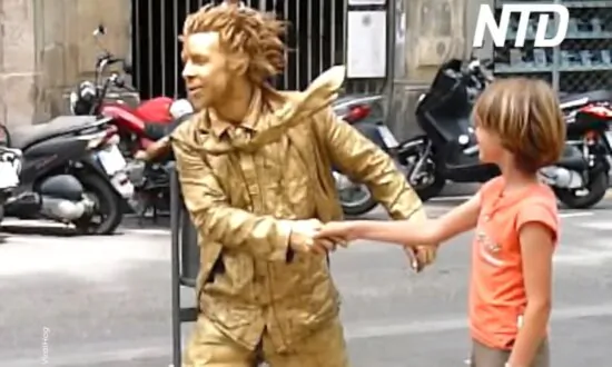 Living Statue Street Performer