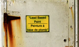 Be Careful Around Old Lead Paint