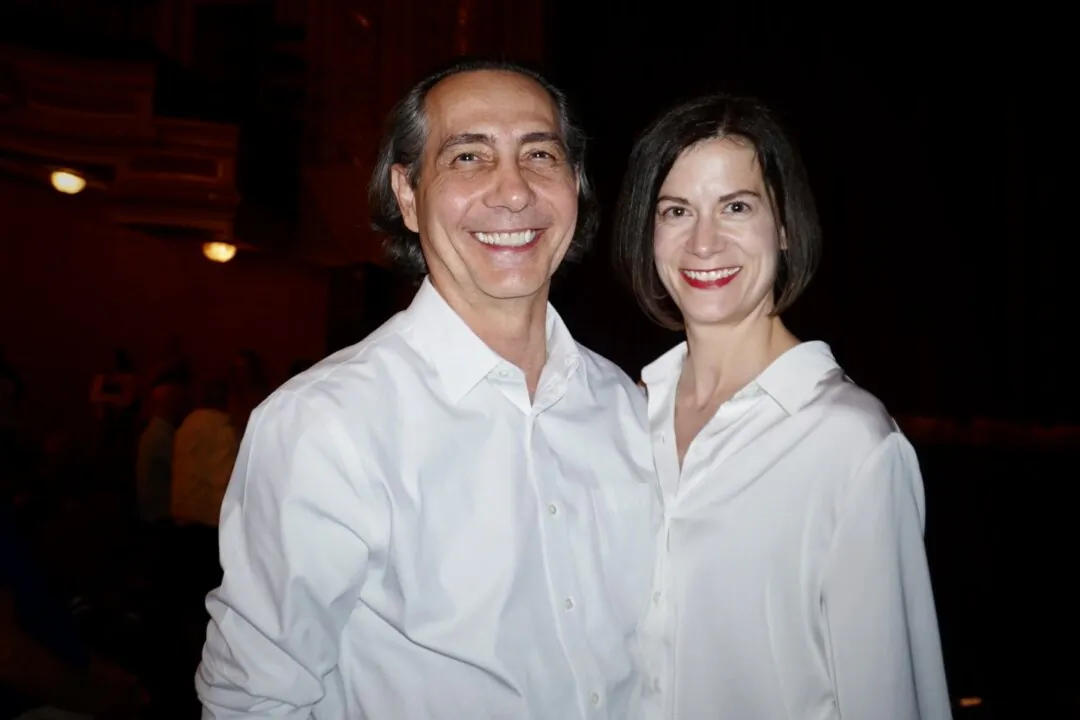 Ken Keacher and Jill Randall enjoyed Shen Yun's evening performance at the Orpheum Theatre on May 3, 2024. (Sherry Dong/The Epoch Times)
