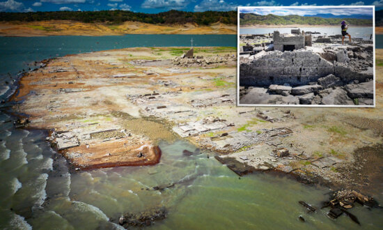 300-Year-Old Sunken Town Surfaces With Ruins of Church, Cemetery as Dam Dries Up—Here's Why It Sank