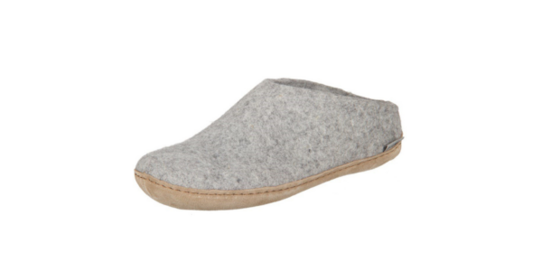 Glerups Wool Slip-On Leather