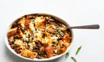 Make-Ahead Sourdough Breakfast Strata