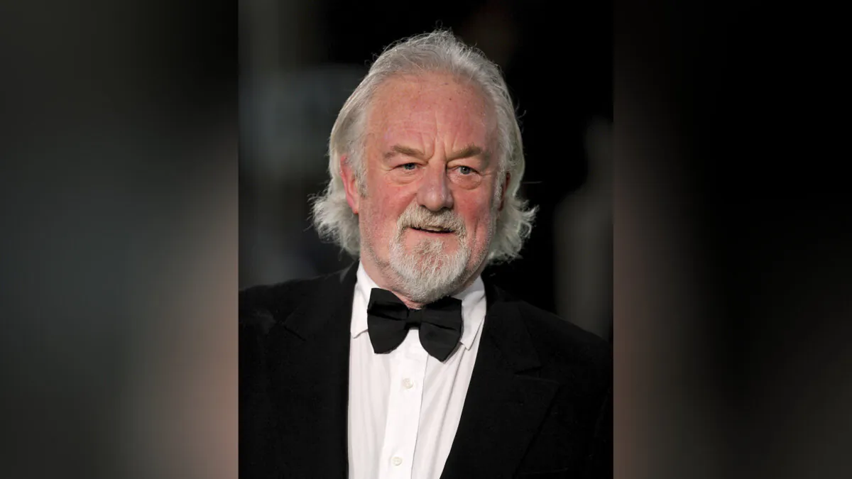 Actor Bernard Hill arrives for the U.K. Premiere of "The Hobbit: An Unexpected Journey" at the Odeon Leicester Square, in London, Dec. 12, 2012. (Dominic Lipinski/PA via AP)
