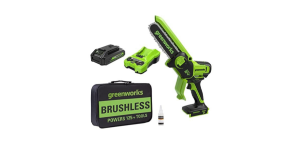 Greenworks 24V 6" Brushless Mini Chainsaw
