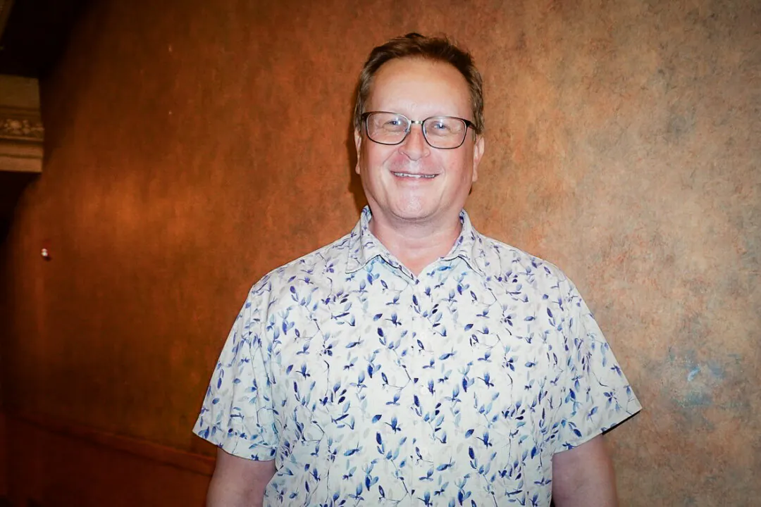 James Eldien enjoyed Shen Yun's matinee at the Orpheum Theatre, in Minneapolis, on May 5, 2024. (Sherry Dong/The Epoch Times)