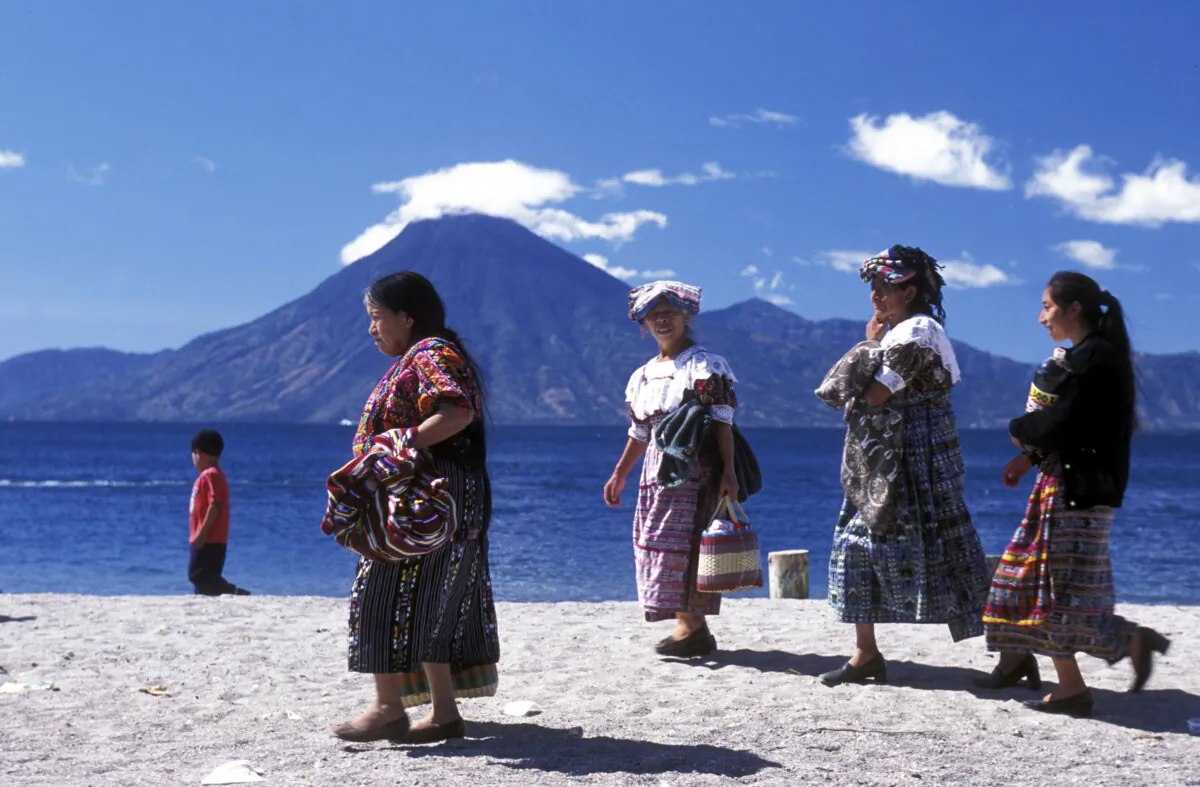 Native people in their traditional garb at Lake Atitlán in Guatemala. (Dreamstime/TNS)