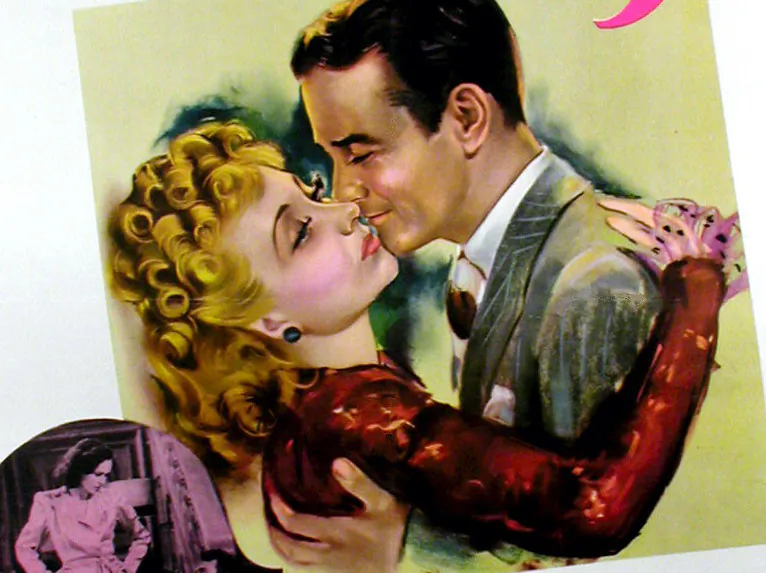 Cropped poster for the 1941 film "Maisie Was a Lady." (Public Domain)