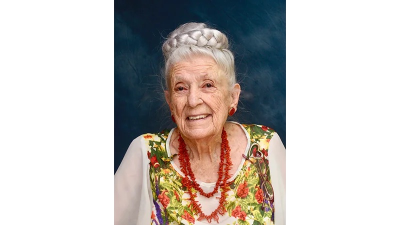 A portrait of Mrs. McGarey.