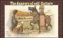 Ass Carrying Sacred Image Thinks Crowd Is Bowing to Him—His Arrogant Braying Lands Him in Trouble