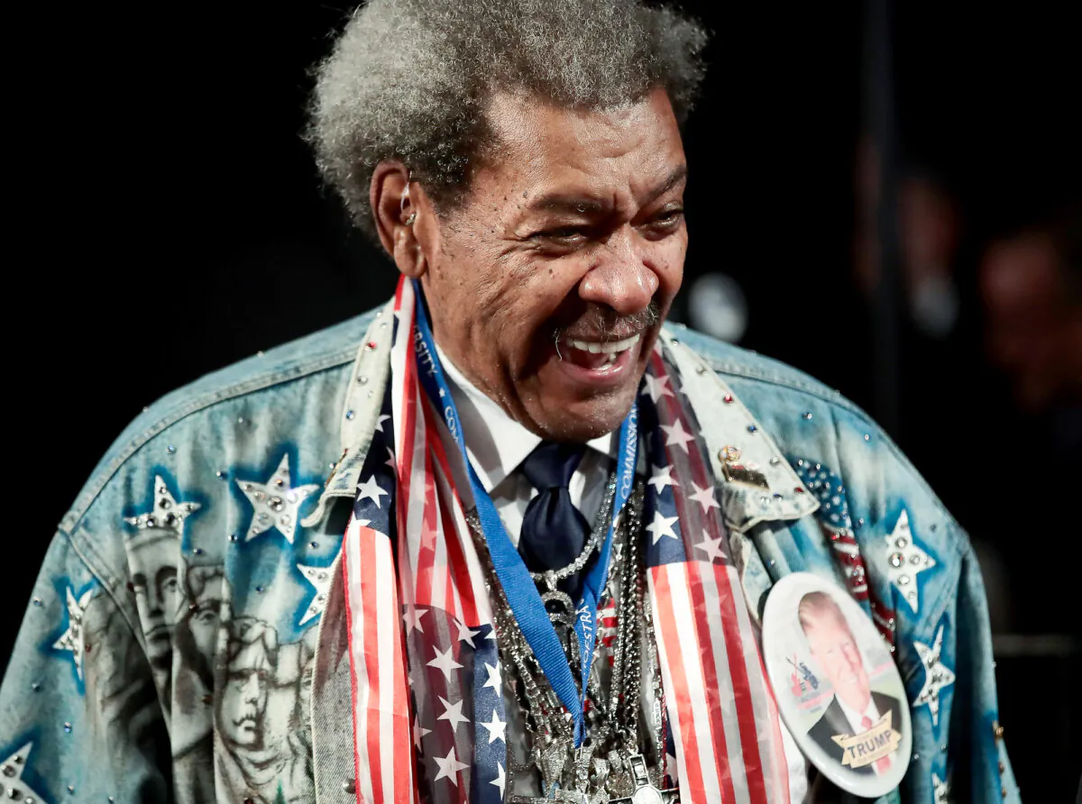 Boxing promoter Don King attends the Presidential Debate at Hofstra University, in Hempstead, N.Y., on Sept. 26, 2016. (Drew Angerer/Getty Images)