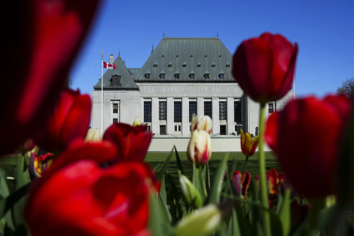 The Supreme Court of Canada in Ottawa on May 6, 2024. (The Canadian Press/Sean Kilpatrick)