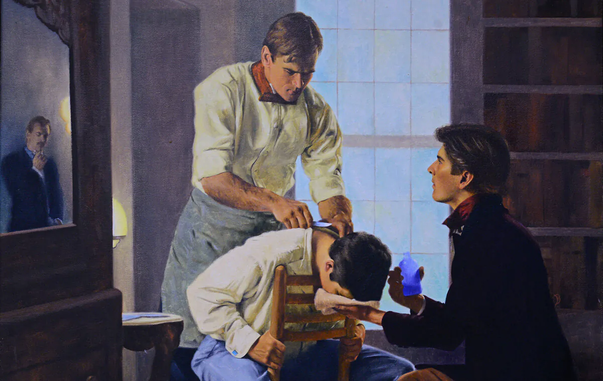March 30, the date on which Long first employed ether on a patient, is National Doctors Day. (Courtesy of Crawford W. Long Museum)
