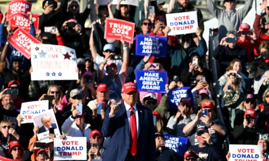 Trump Holds Rally in  Wildwood, New Jersey